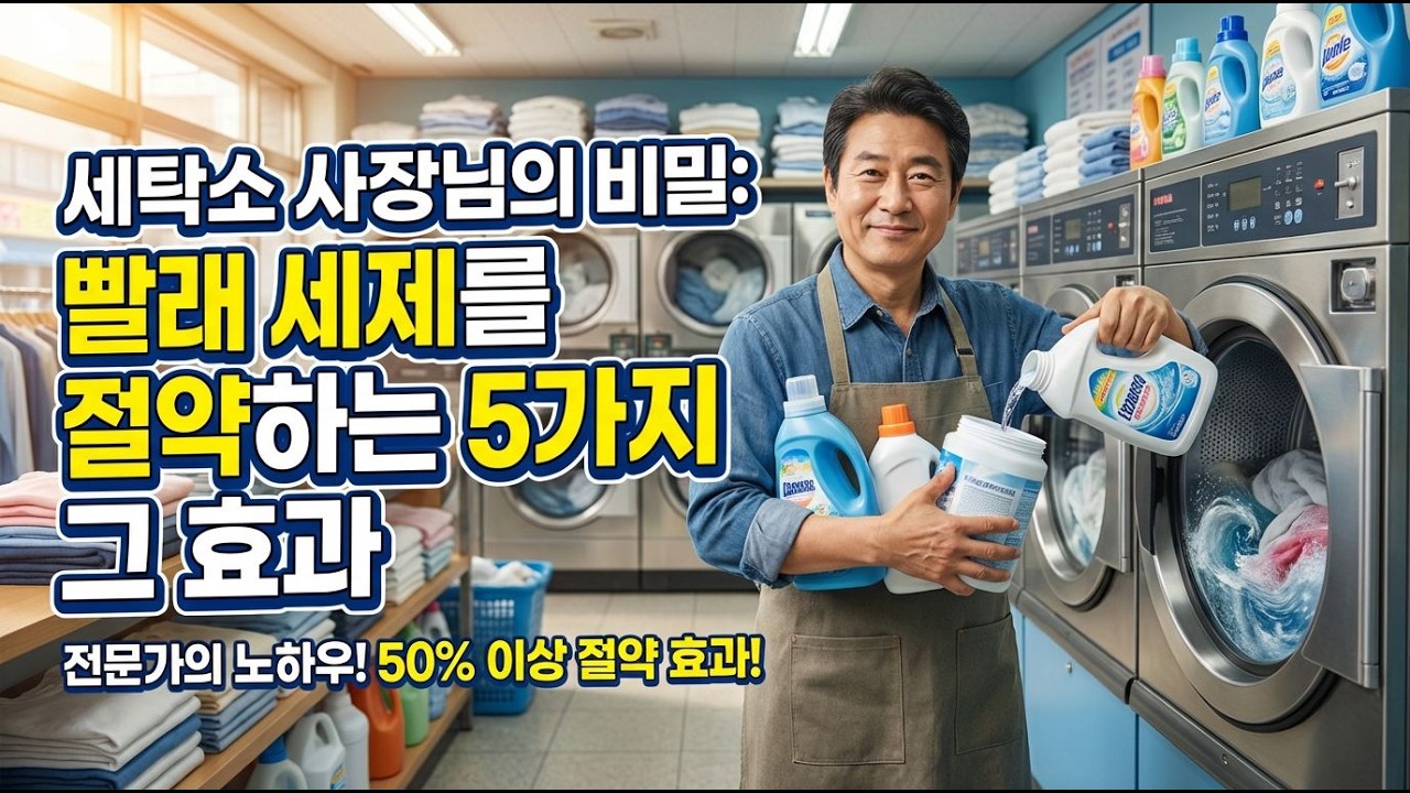 ✨세탁소 사장님의 비밀: 빨래 세제를 절약하는 5가지 팁과 그 효과, 세탁소 사장님이 알려주는 세제 절약 비법 #세탁소비법 #세제절약 #생활지혜