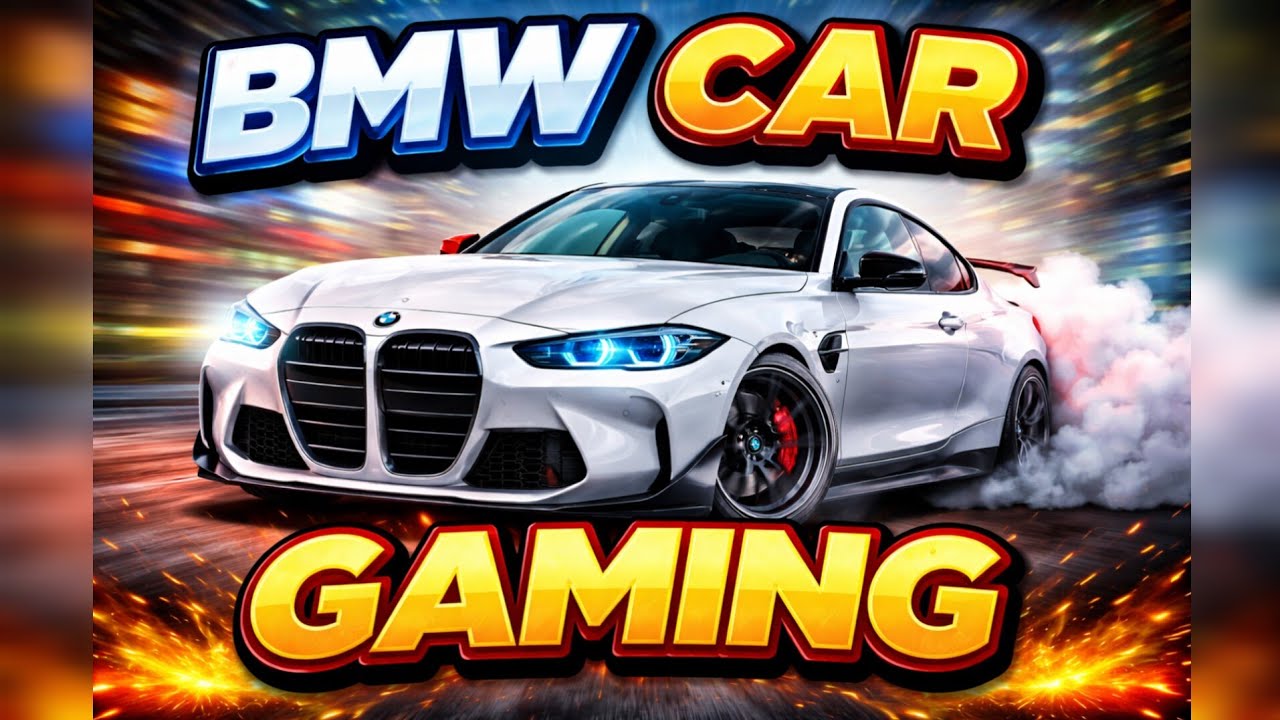 Bmw car gaming videos high speed with drift