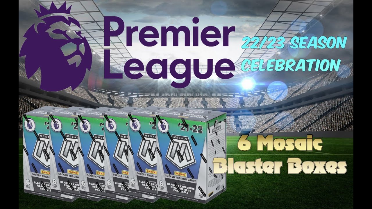 22/23 English Premeir League Season Celebration | Panini Mosaic