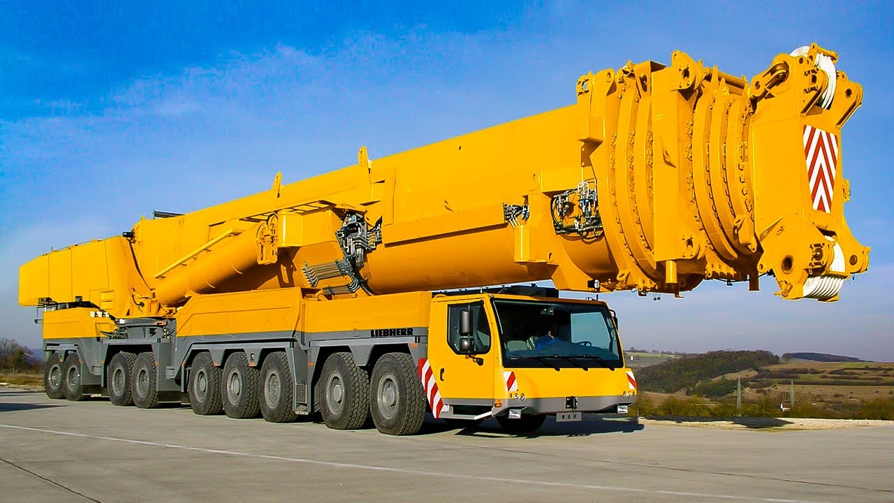 Top 5 Biggest Mobile Cranes in the World | World's Largest Crane