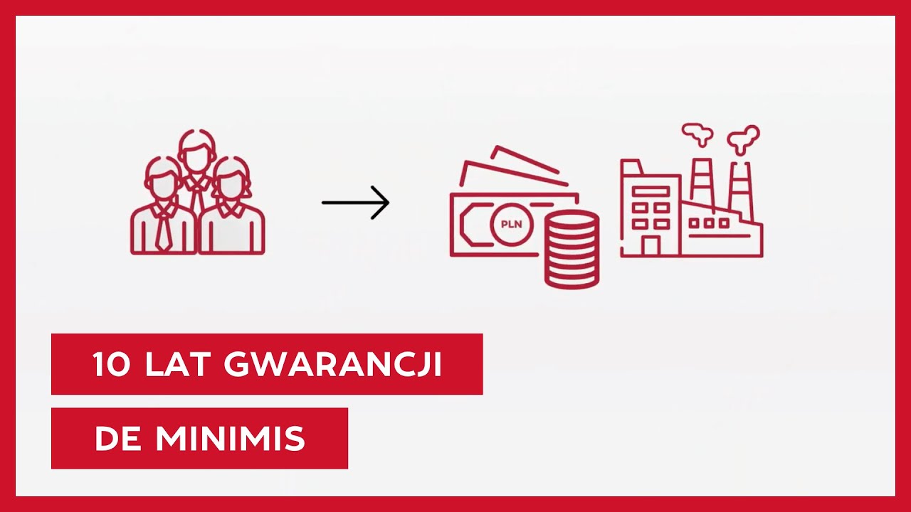 10 lat gwarancji de minimis