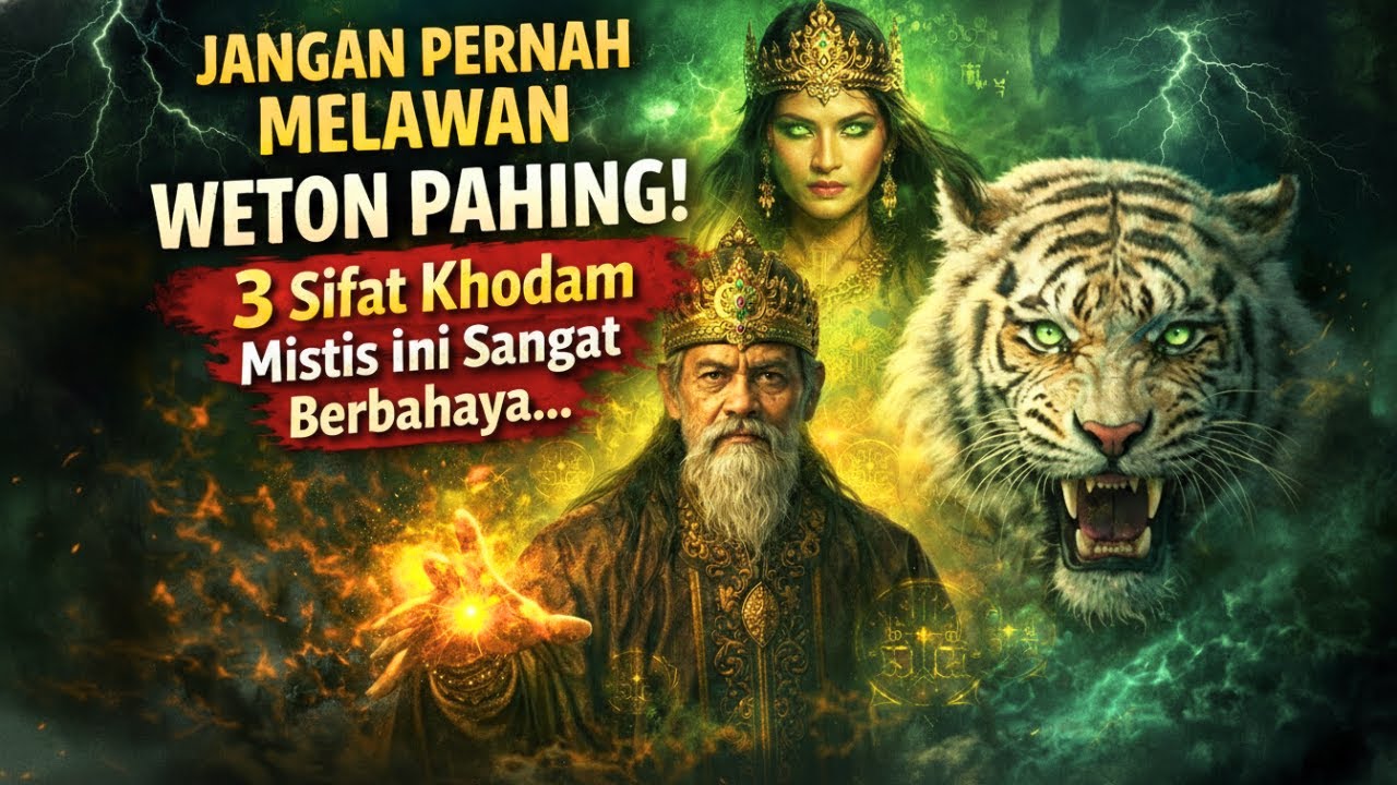 NGERI ❗ Ternyata WETON PAHING di jaga oleh 3 KHODAM MISTIS Berbahaya ❗