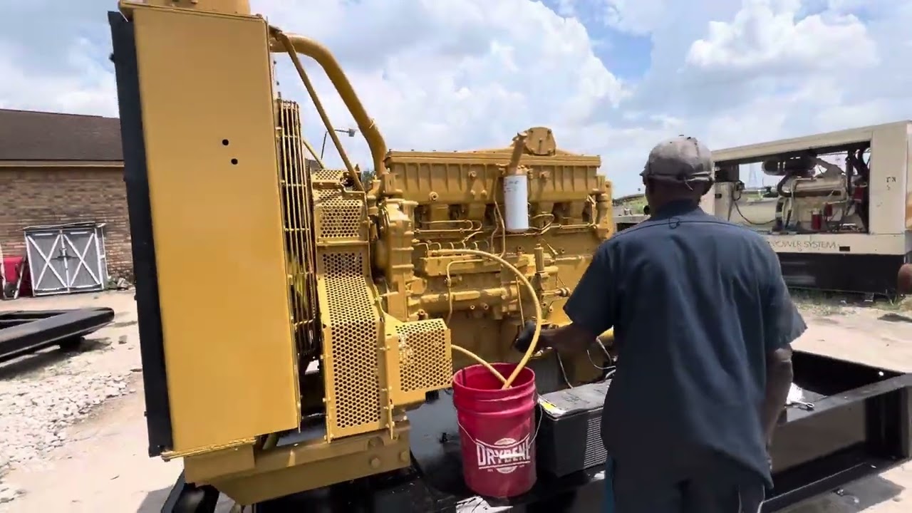 Caterpillar 3406C diesel engine ID# 103889