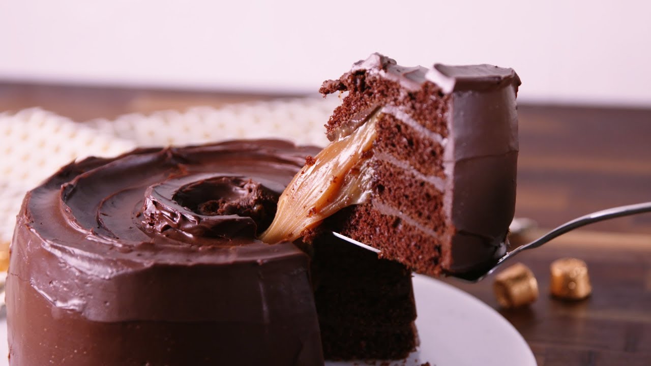 Giant Rolo Cake | Delish