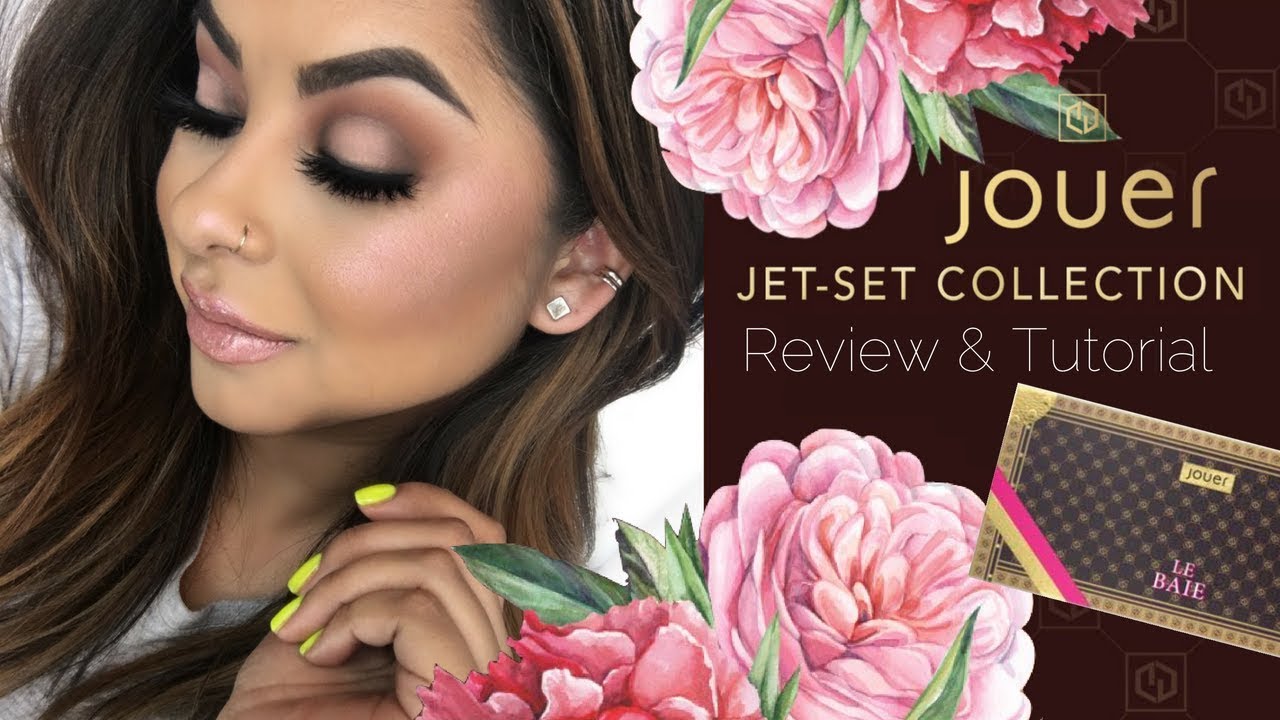 JOUER JET-SET COLLECTION REVIEW & TUTORIAL + LIP KIT SWATCHES