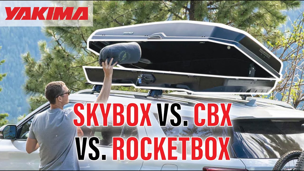 В чем разница между Yakima SkyBox, RocketBox и CBX?