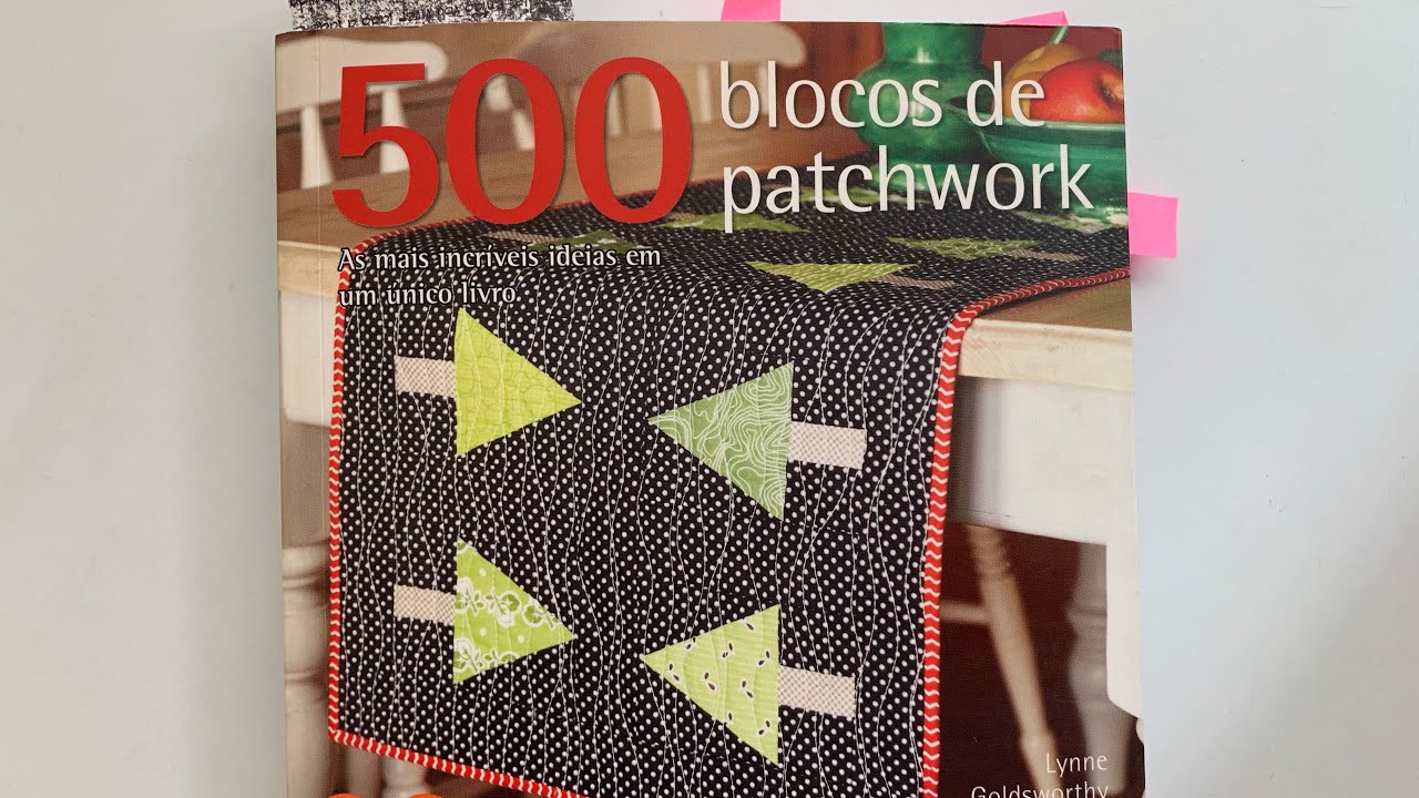 Bloco de Patchwork “árvore de natal “