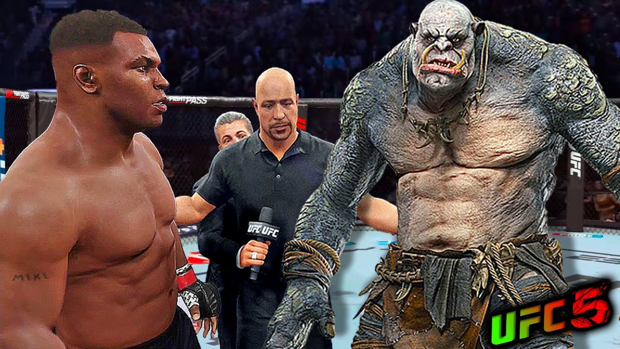 Mike Tyson vs. Champion Troll (EA sports UFC 5)