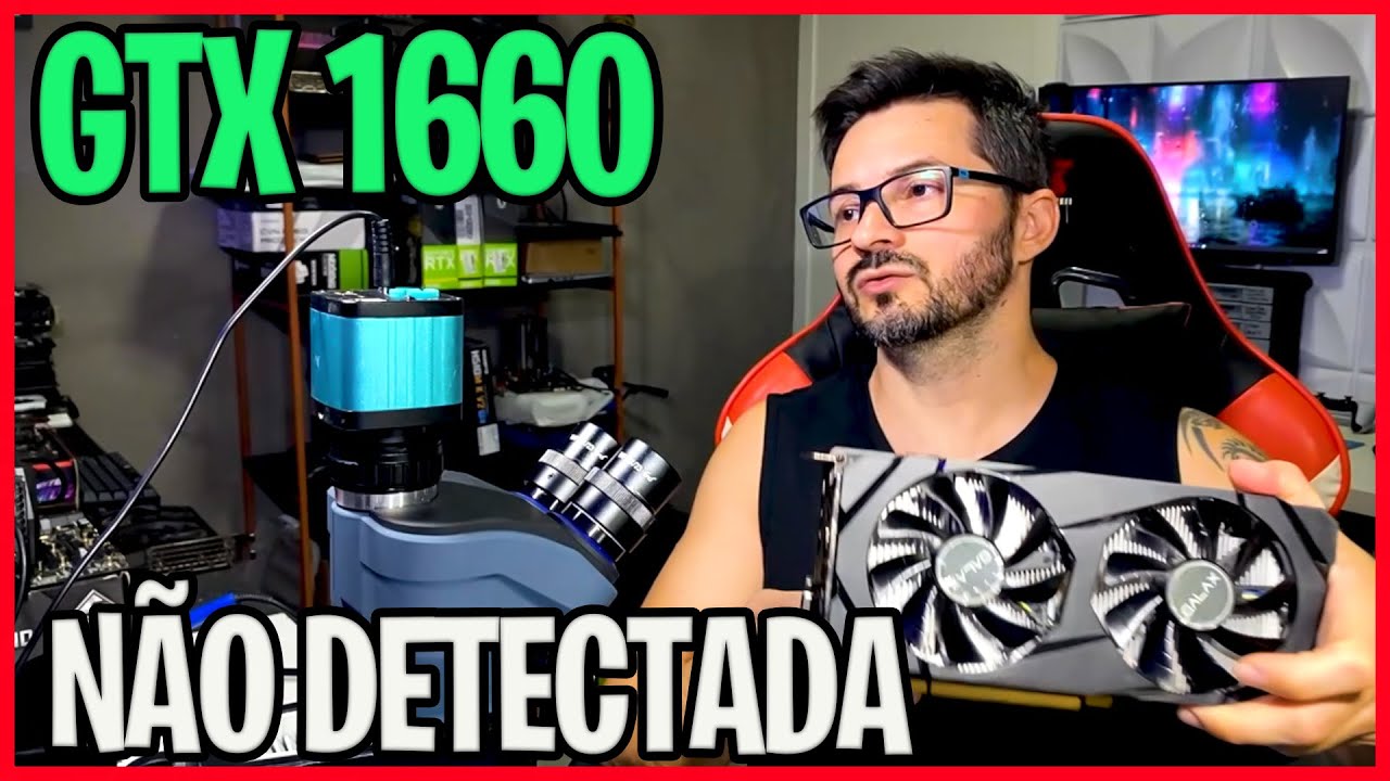 GTX 1660 SUPER GALAX - Não liga REPARO