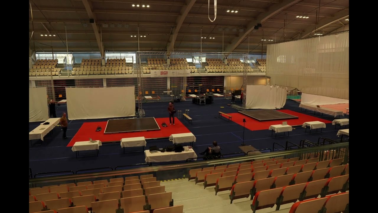 Timelapse World Masters Weightlifting Championships Rovaniemi Finland 2024