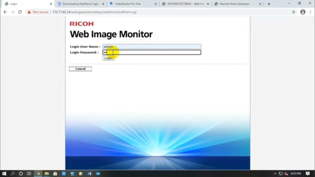 Back up and Restore Scan to Pc Address Book in Ricoh