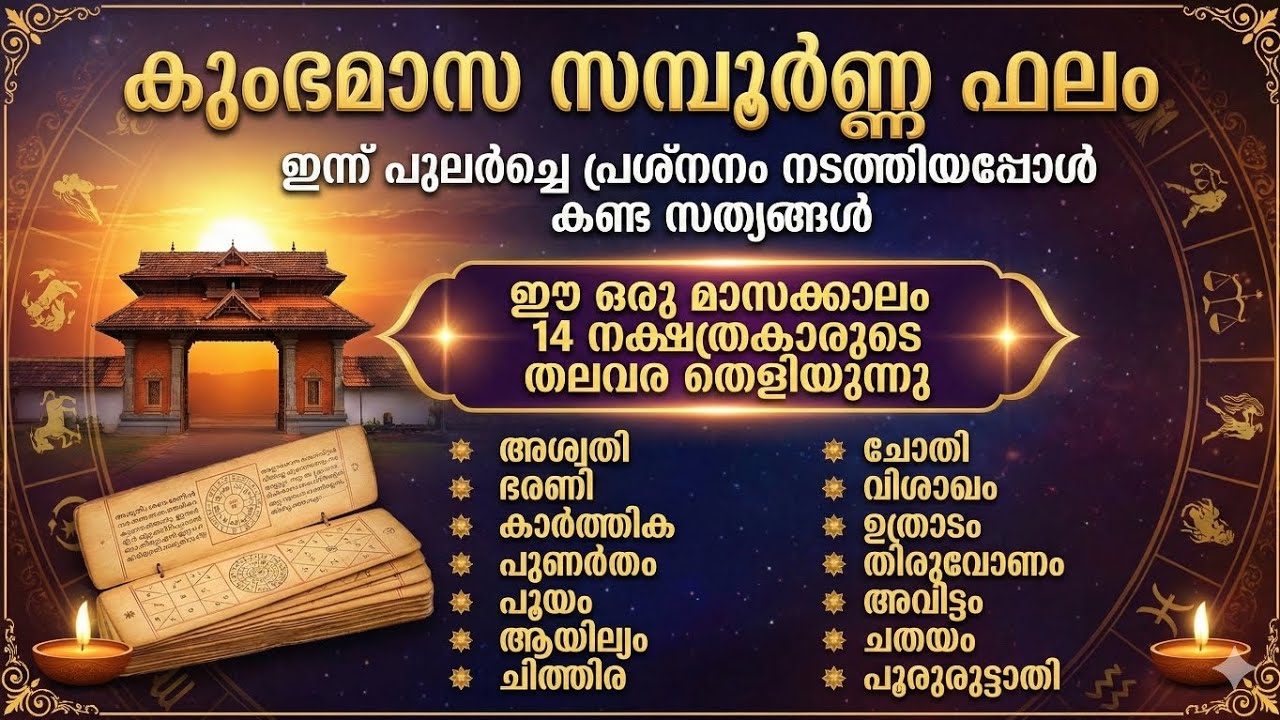 കുംഭമാസ സമ്പൂർണ്ണ ഫലം #astrology #trend #trending #videos #astro 