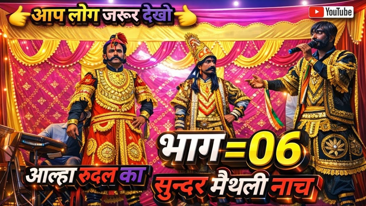 #आल्हा #रुदल #मैथली #शानदार #नाच #प्रोग्राम #भाग =06#vairalvideo #viral #nach #alharam #new #dan😱