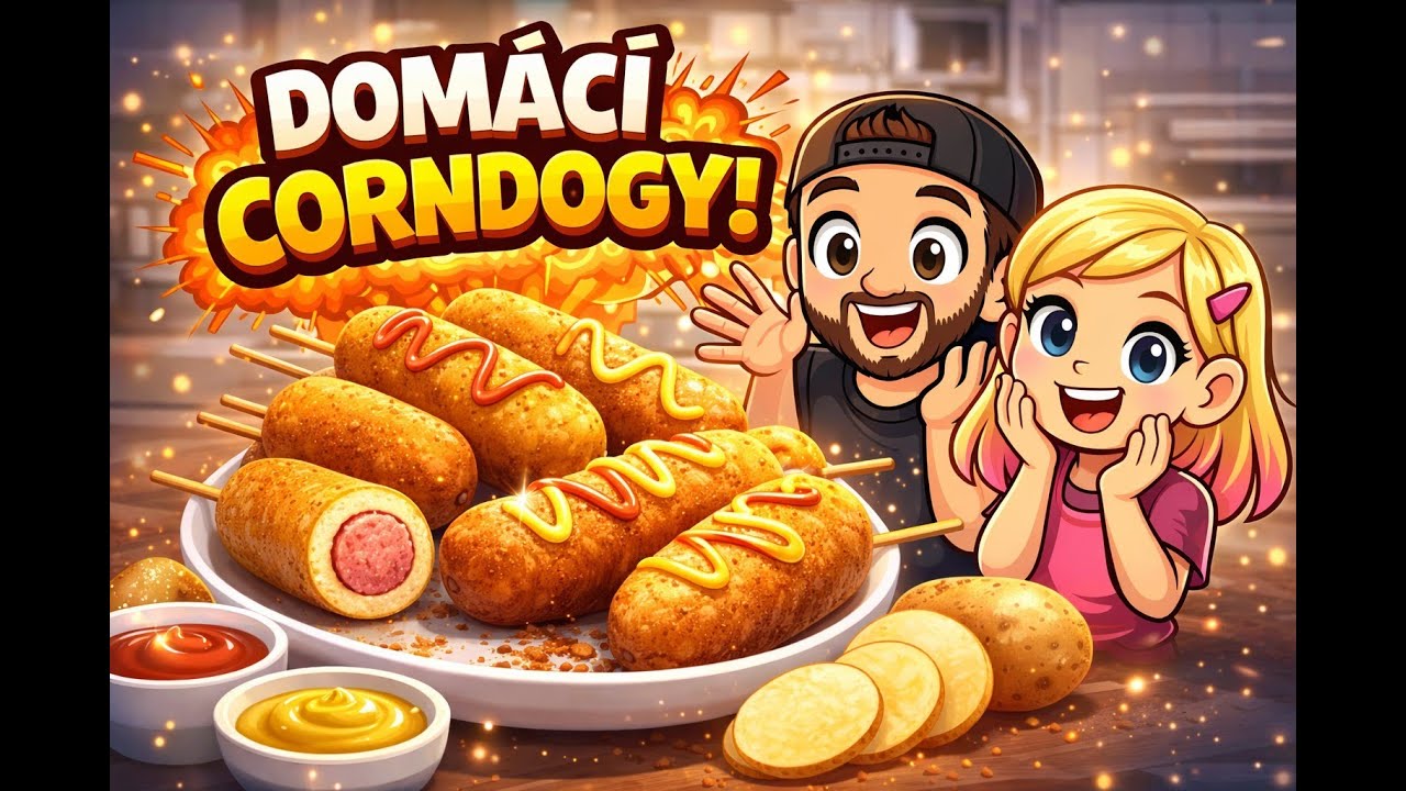 KOREJSKÉ CORNDOGY! Musíš vyzkoušet tuhle pecku