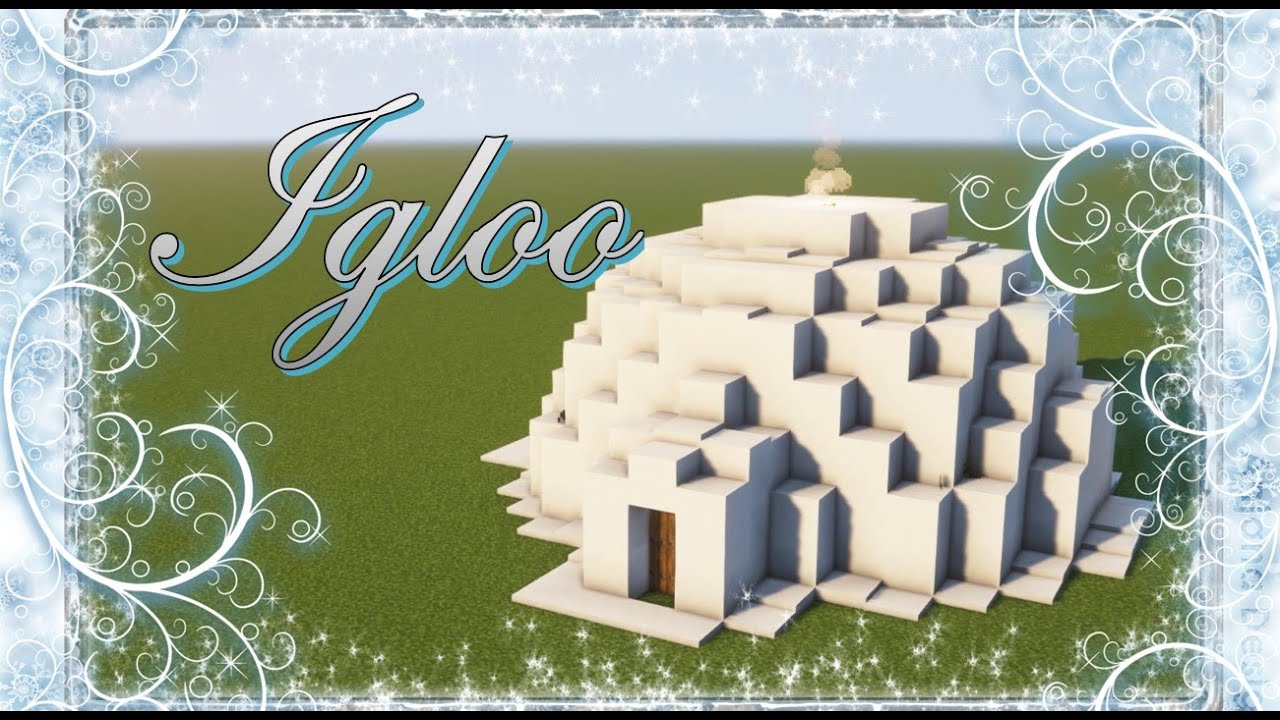 Minecraft: How To Build An Igloo | Tutorial