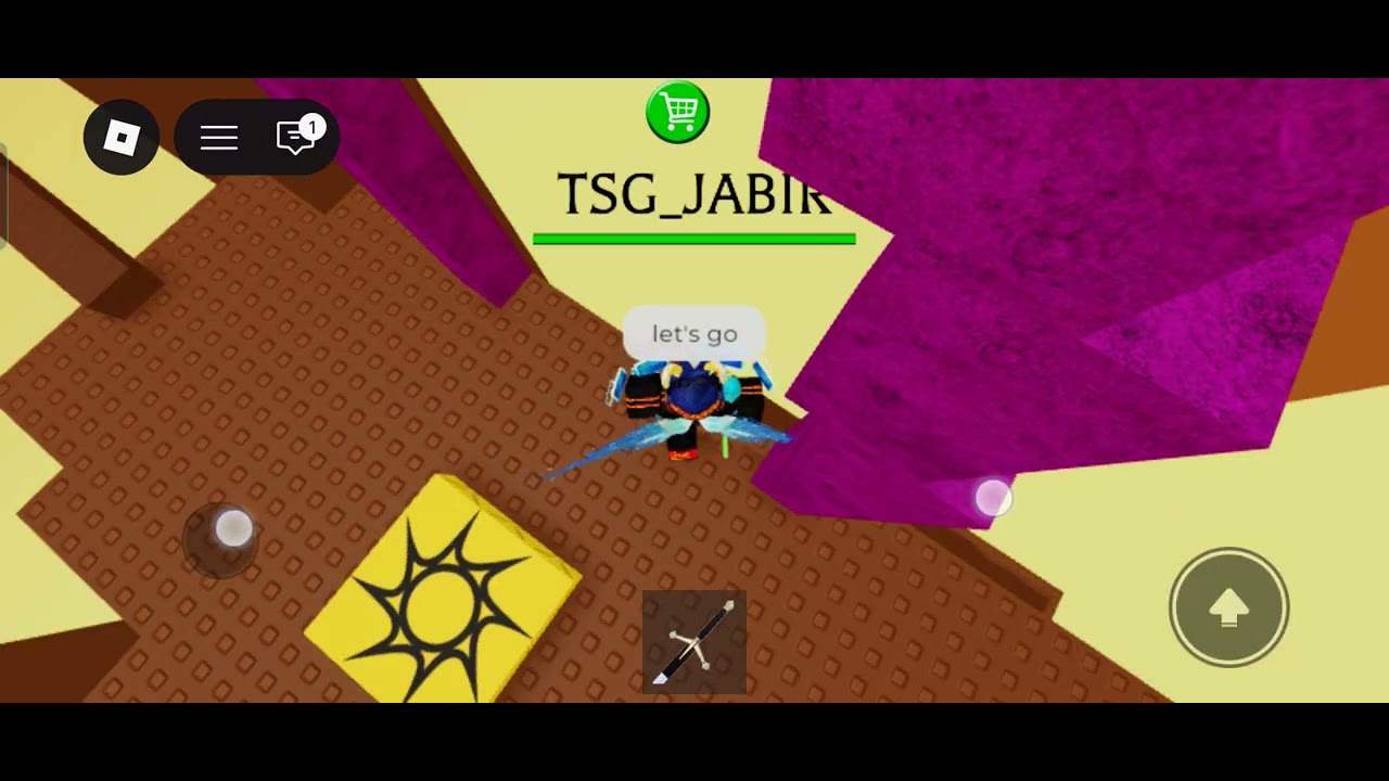 Playing Sword Fight On The Height (Roblox)