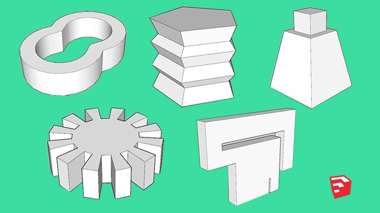 Improve your Sketchup Skills | Beginner Exercises