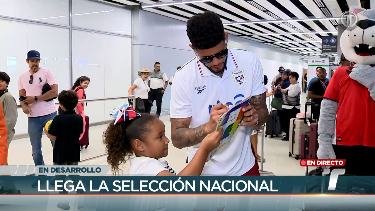 Jugadores de la Selecci&oacute;n Nacional llegan a Panam&aacute; tras participar en la Copa Mundial 2026