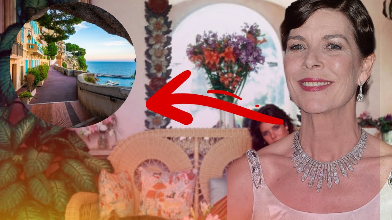 ASÍ VIVE  CAROLINA DE MONACO EN SU MANSION Le Clos-Saint Pierre