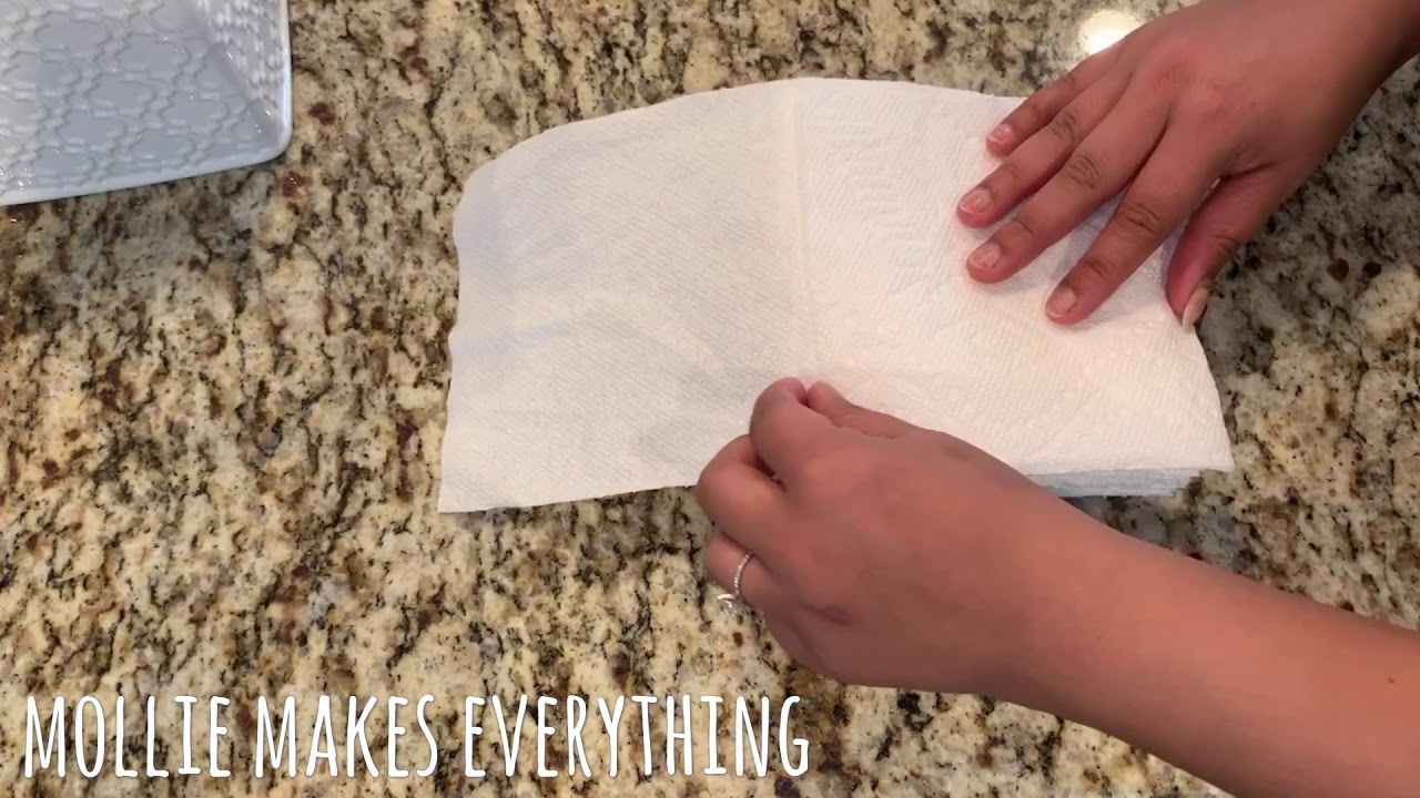 MAKE YOUR OWN PAPER TOWEL DISPENSER