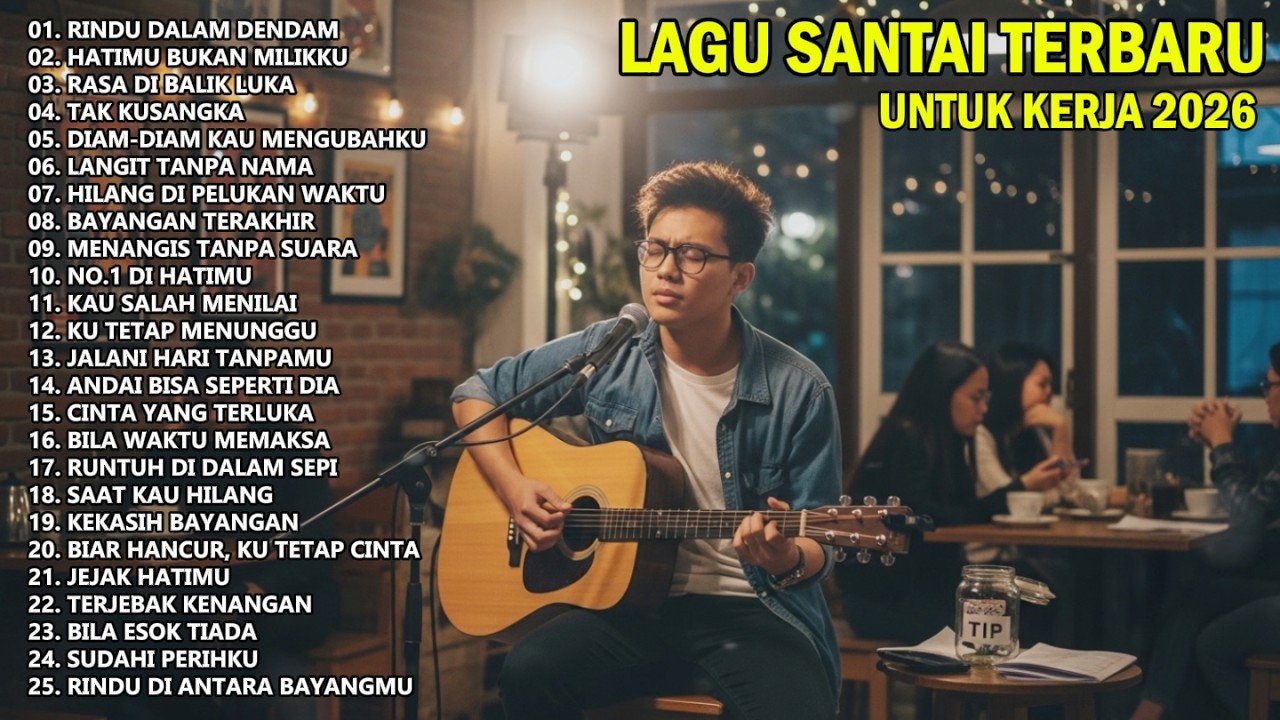 Playlist Lagu Santai Untuk Kerja 2026 || Bikin Adem Enak DiDengar || Paling Banyak Dicari