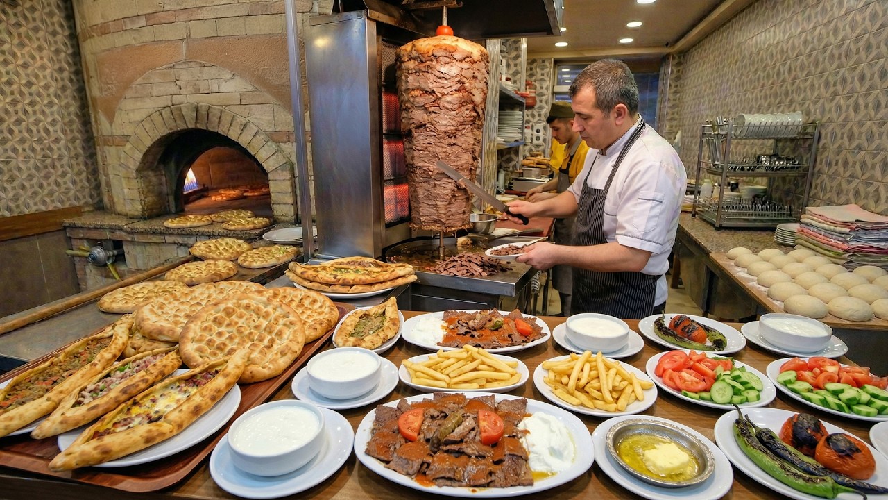 A Full Day of Beef Doner and Traditional Bread Making