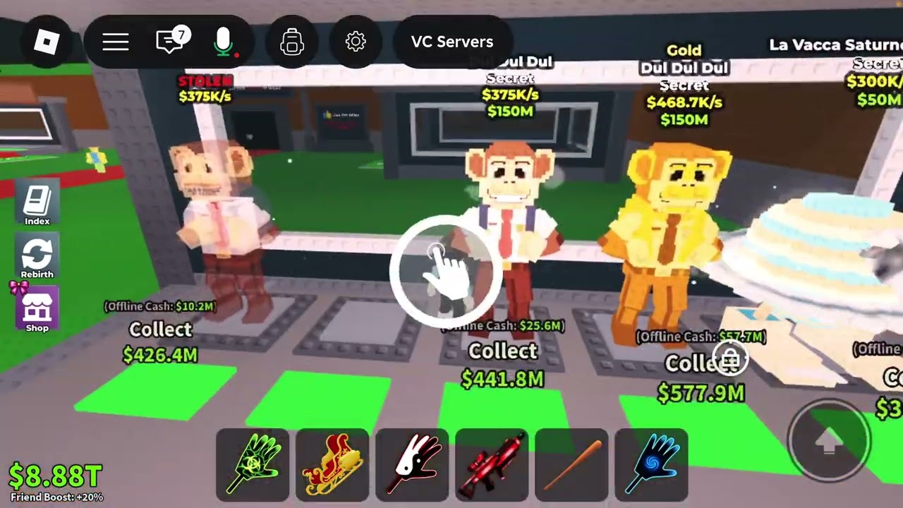 Playing with friends but love love sahur  17m get took