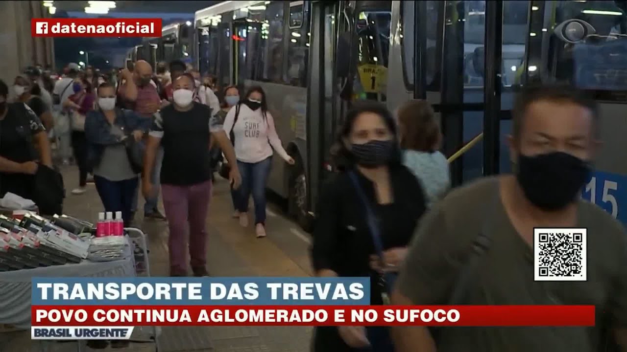 SUPERLOTAÇÃO DO TRANSPORTE PÚBLICO | BRASIL URGENTE