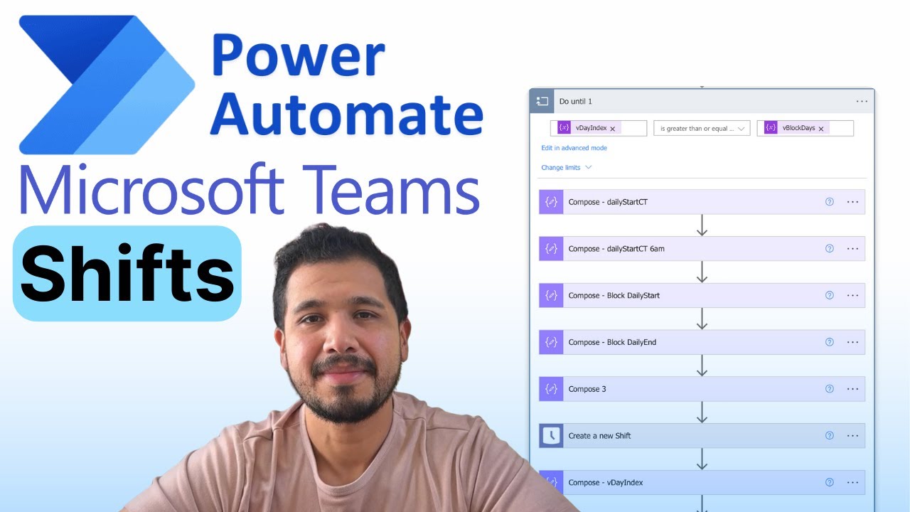 Автоматизируйте создание смен в Teams Shifts с помощью Power Automate