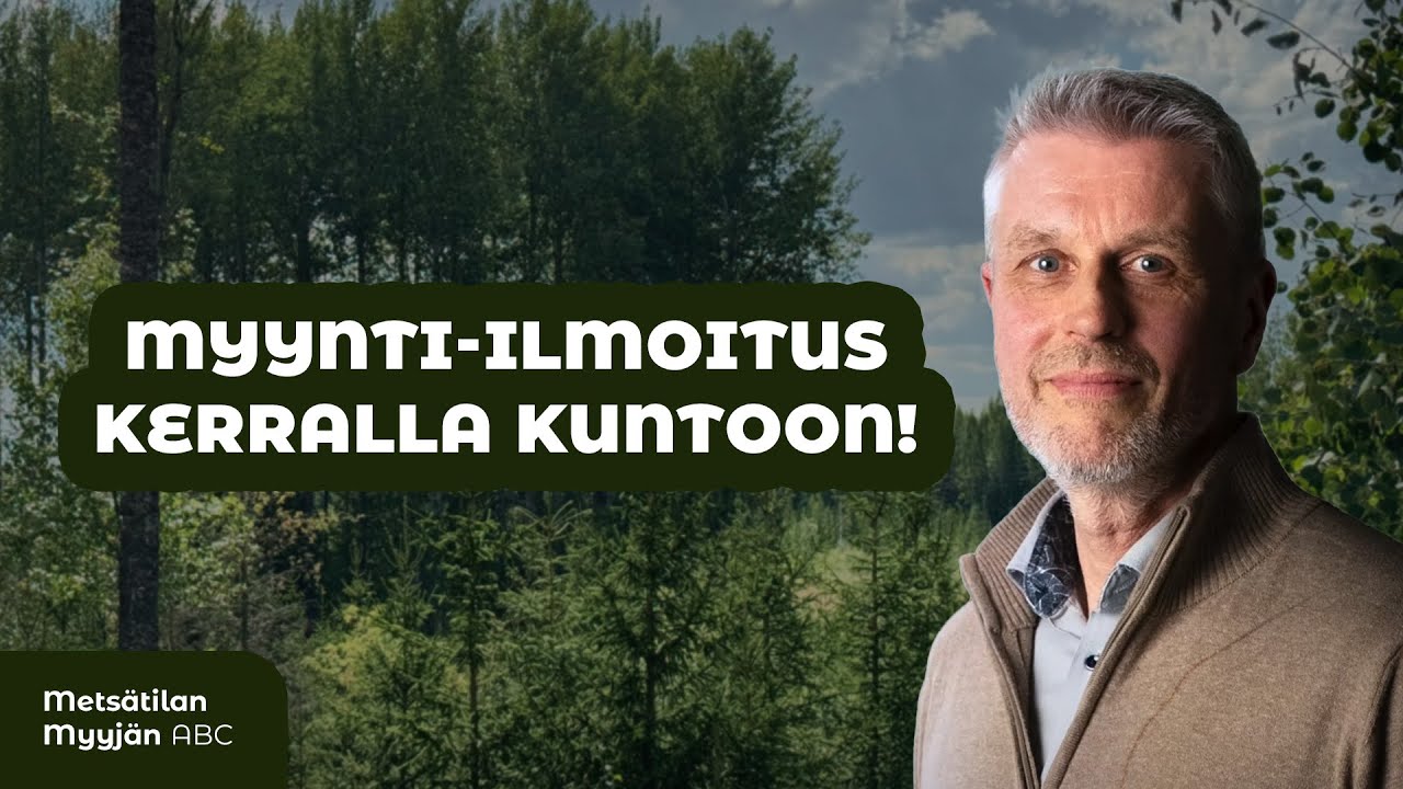 Jakso 6: Laadi tehokas myynti-ilmoitus &ndash; 6 vinkki&auml; mets&auml;n myyntiin