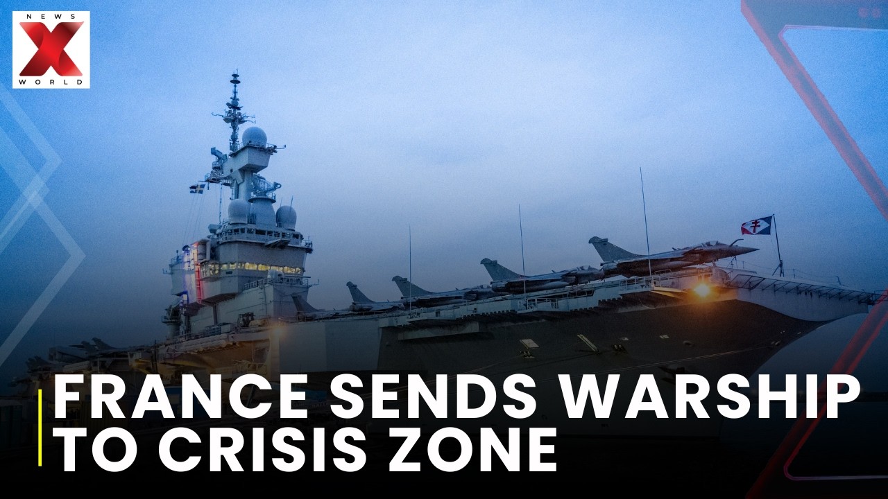 Французский военно-морской флот развернул вертолетоносец после отправки авианосца и фрегата | New...