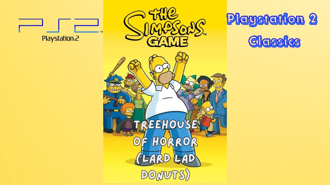 The Simpsons Game -Treehouse of Horror - Lard Lad Donuts (PS2 Classics)