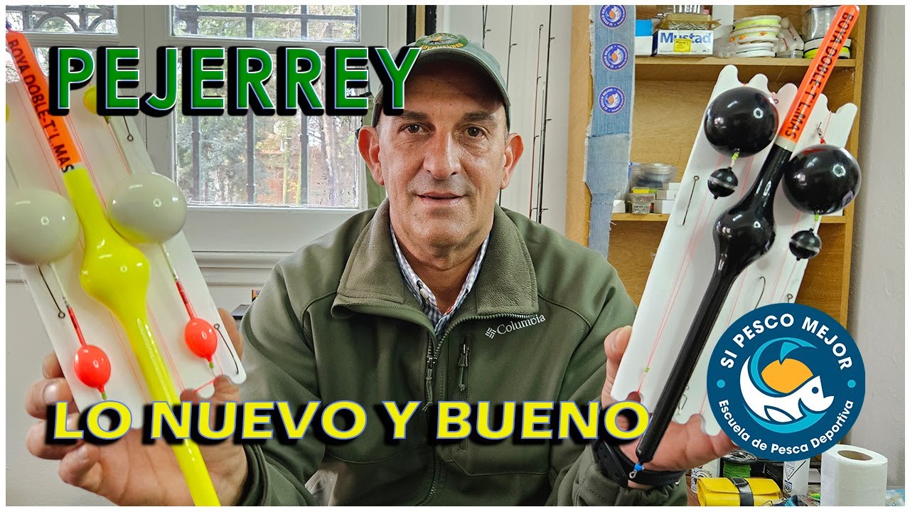 PEJERREY LA NUEVA BIGOTERA DOBLE - T / 2 LINEAS !!!