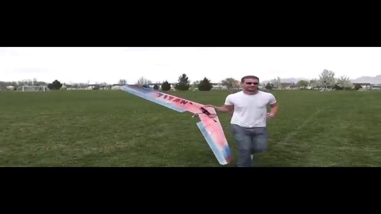 How to Launch a flying wing