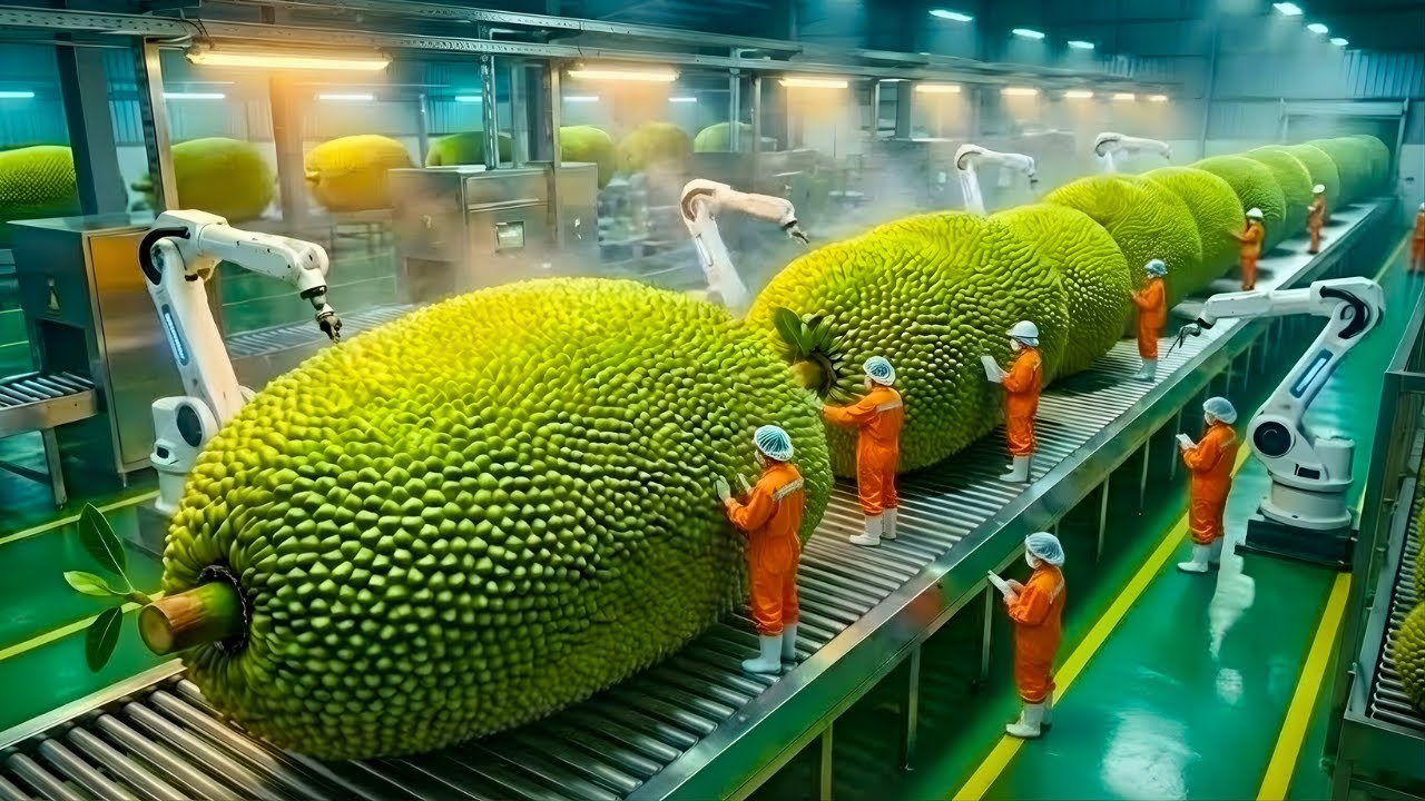 Inside a Jackfruit Chips Factory: How They Make Perfectly Crunchy Chips (Full Process)