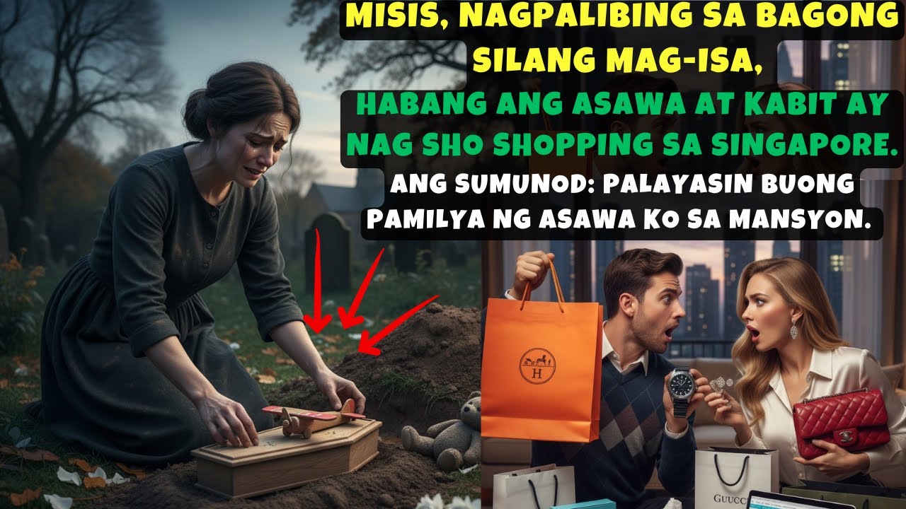 MISIS, NAGPALIBING SA BAGONG SILANG MAG-ISA,HABANG ANG ASAWA AT KABIT AY NAG SHO SHOPPING SA 