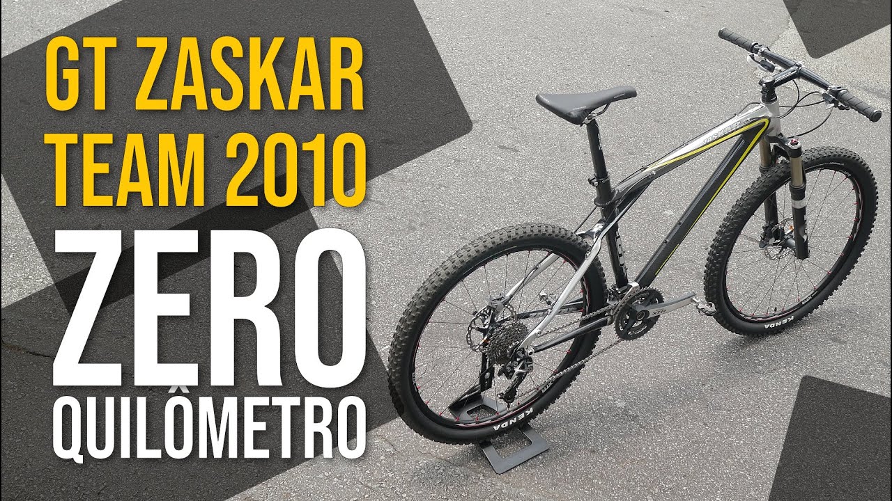 GT Zaskar Team 2010 de carbono e full XTR ZERO KM, nunca usada. Pedaleria