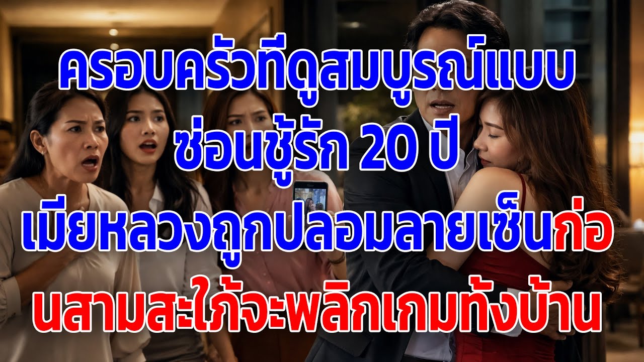 ครอบครัวที่ดูสมบูรณ์แบบ ซ่อนชู้รัก 20 ปี เมียหลวงถูกปลอมลายเซ็น ก่อนสามสะใภ้จะพลิกเกมทั้งบ้าน