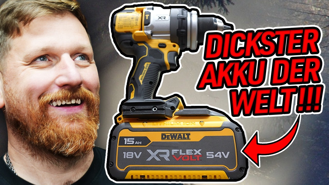 ABSOLUT SINNLOS? MEGA AKKU von DeWALT im TEST | WERKZEUG NEWS 322