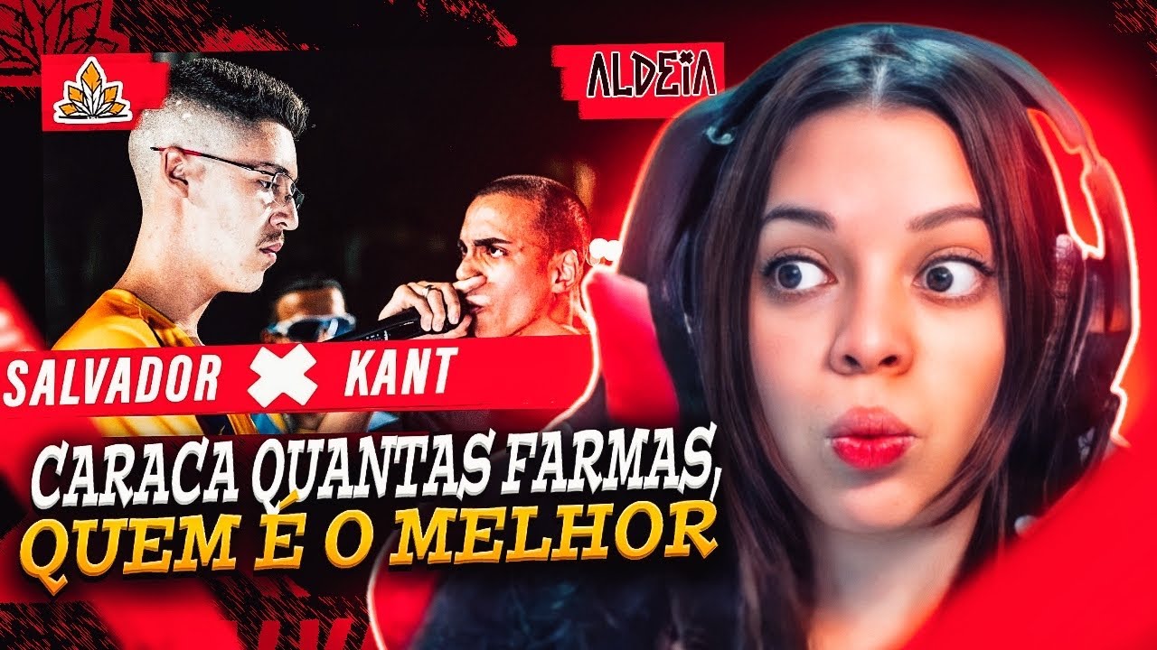 REAGINDO a SALVADOR X KANT | GRANDE FINAL | 181ª Batalha da Aldeia | Barueri | SP