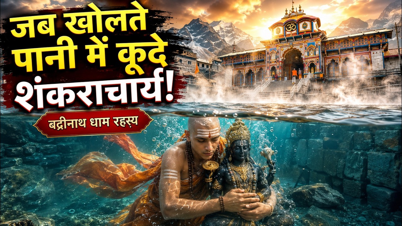जब खौलते पानी में कूदे शंकराचार्य! Badrinath Dham Mystery: Narad Kund Story | History of Badrinath