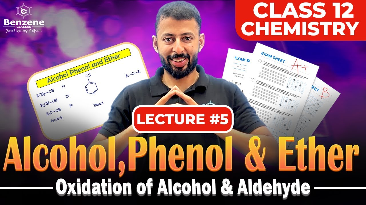 Oxidation of Alcohol | Class12 Chemistry | Lecture-5 | Board Exam | JEE & NEET | Ritesh Mittal |