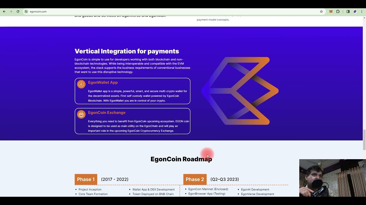 EGON COIN FEATURES