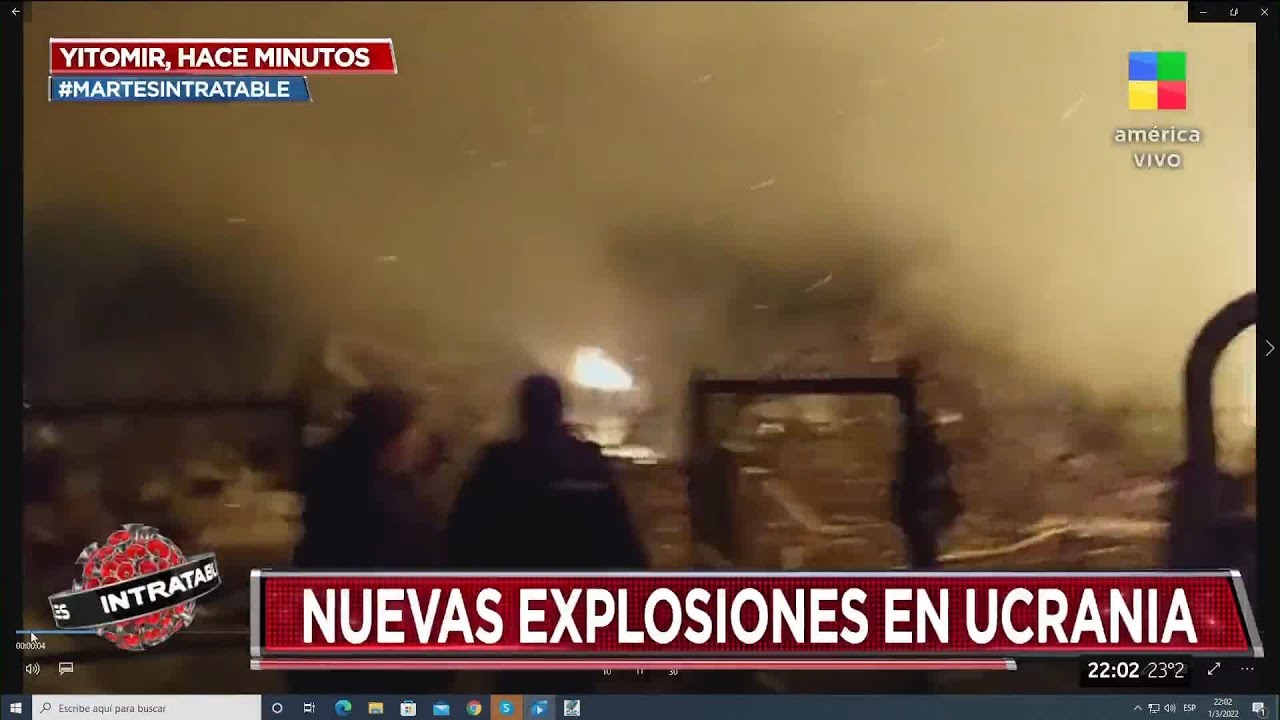 Nuevas explosiones en Ucrania: ataques a viviendas civiles y militares