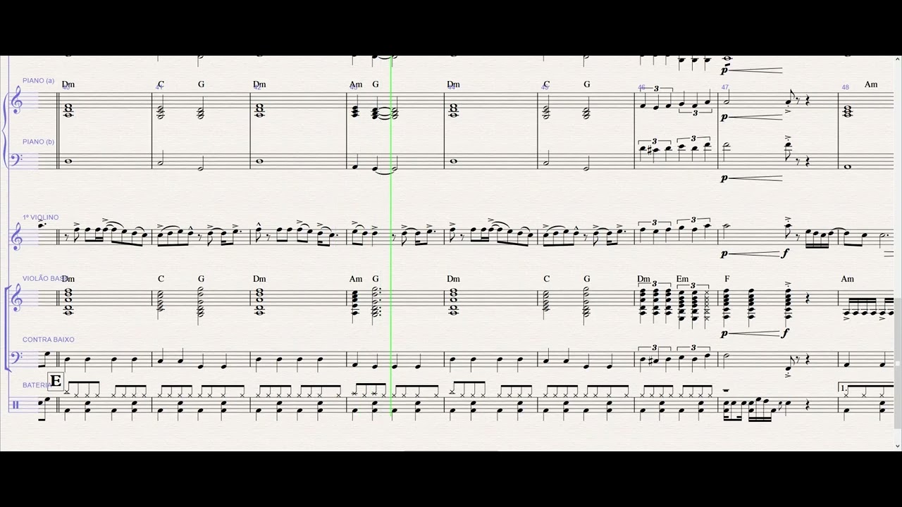 EYE OF TIGER COVER PARTITURA