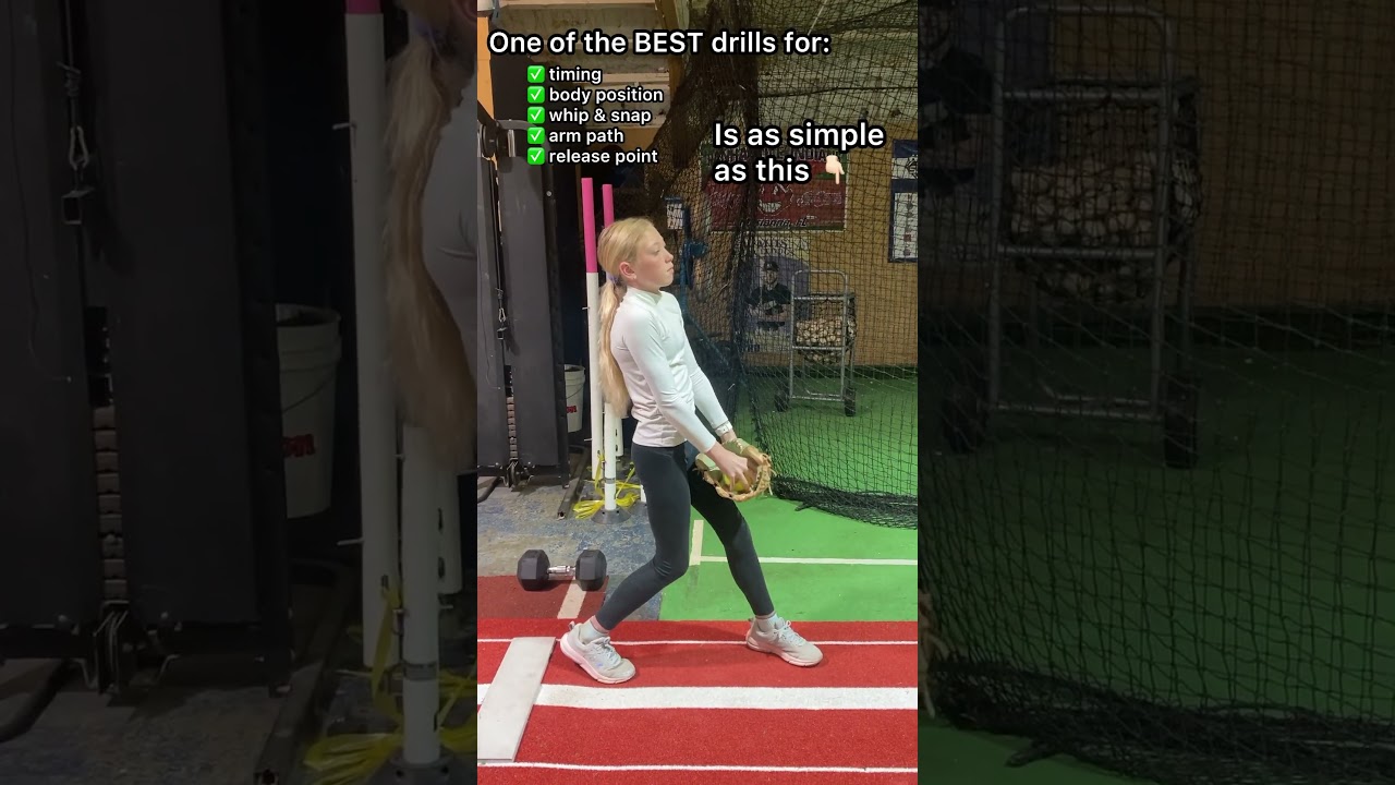 Keep it simple! #softball #softballpitching #fastpitchpower #shorts