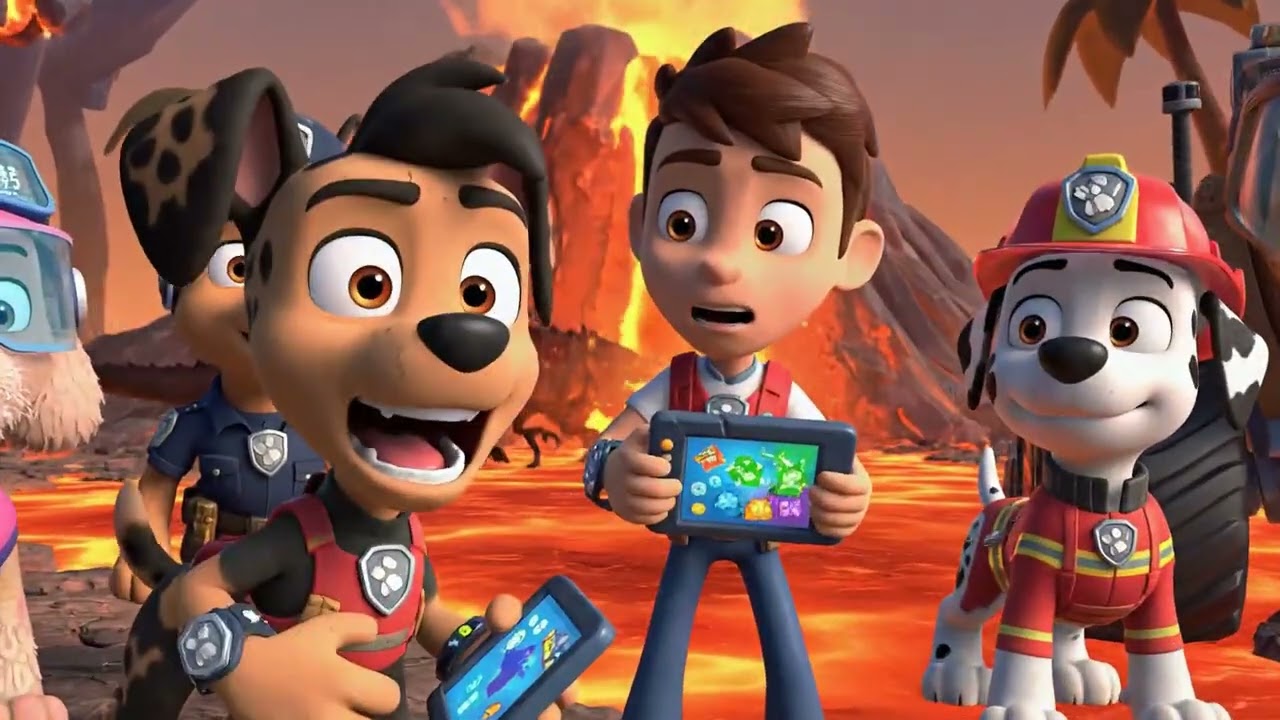 🔥 Colossal Dinosaurs from Volcano! 🚨 Blaze & AJ Team Up with PAW Patrol for the BIGGEST Rescue Ever!