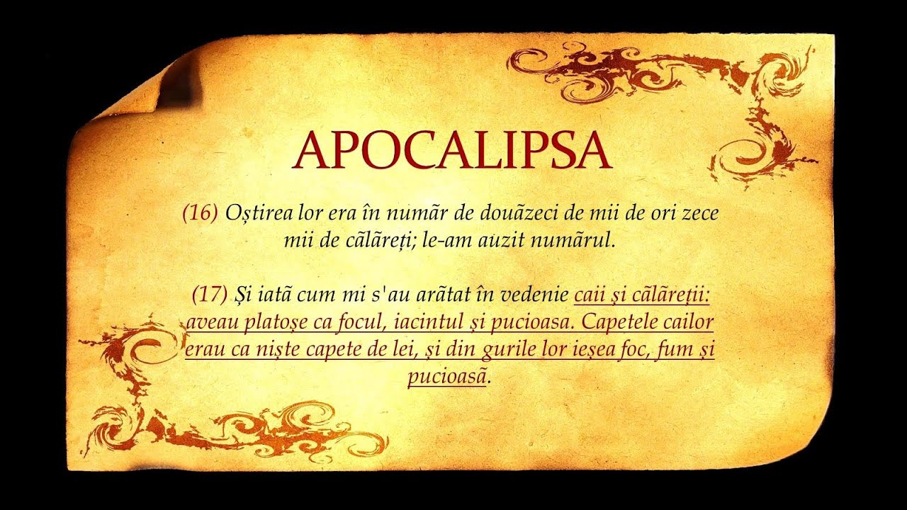 Florin Antonie - APOCALIPSA sesiunea 20 - Cele şapte potire ale mâniei lui Dumnezeu