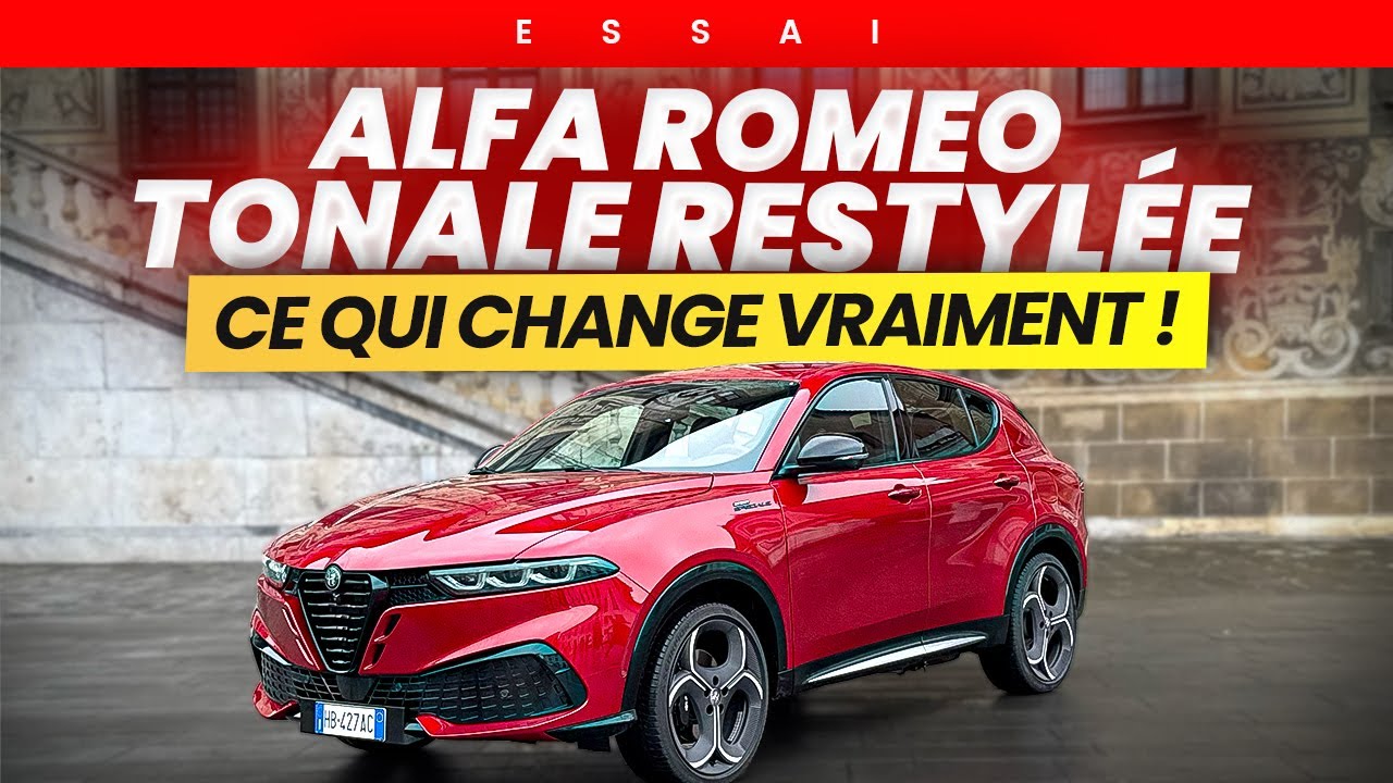 Nouvelle Alfa Romeo Tonale (2026) restylée : Voici ce qui change VRAIMENT !