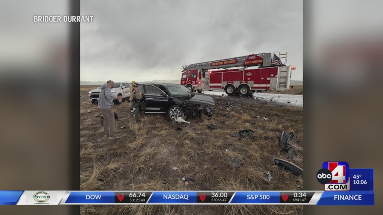 One dead, two injured in Eagle Mountain crash